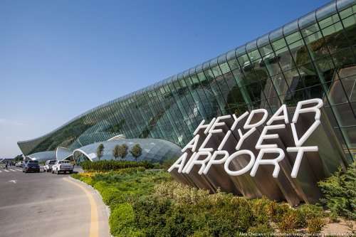Аэропорт имени Гейдара Алиева в Баку (30 фото)