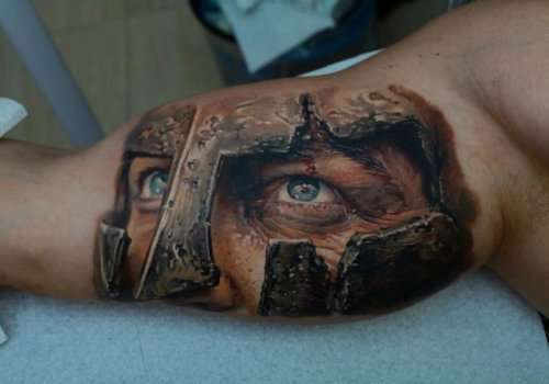 Реалистичные татуировки от Дмитрия Самохина (20 фото)
