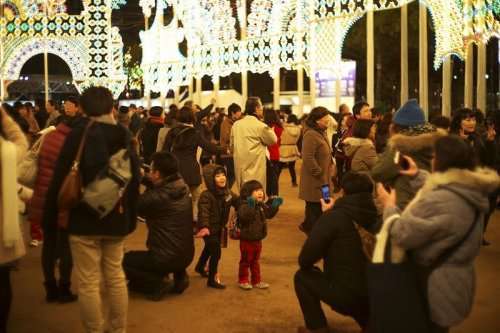 Фестиваль света в Кобе (16 фото)