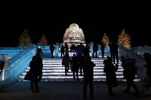 32-ой Международный фестиваль льда и снега в Харбине (21 фото)