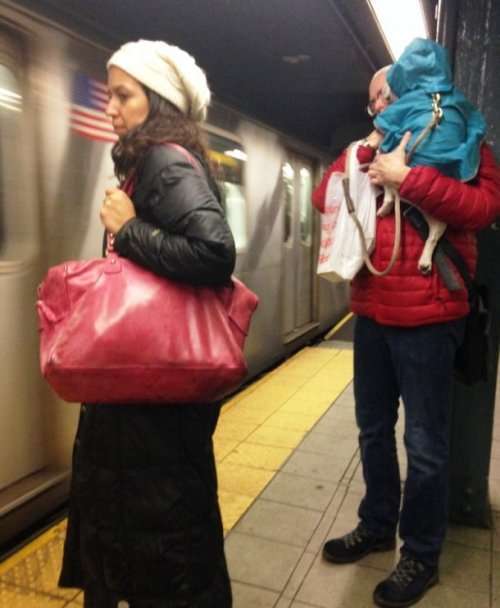 Приколы и странности нью-йоркского метро (25 фото)