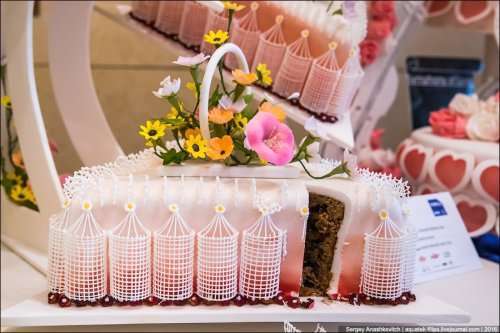 Свадебные торты на Culinary Art Show в Кувейте (16 фото)