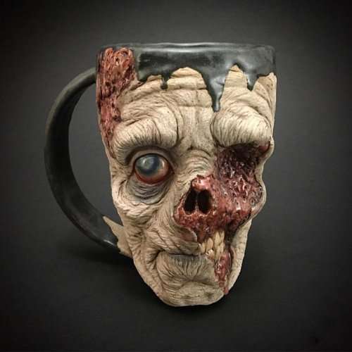 Зомби-чашка для утреннего кофе (10 фото)