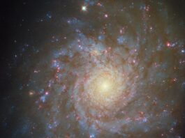 Космический телескоп Хаббл сделал потрясающий новый вид NGC 4571