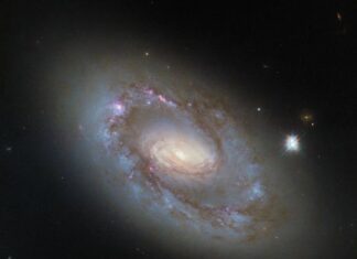 Телескоп Hubble зробив детальне зображення активної галактики NGC 4102