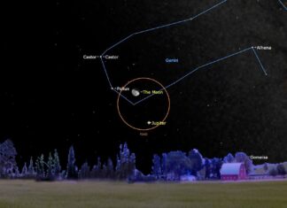 Небесне видовище: Місяць, Юпітер і Поллукс зіграють ці вихідні