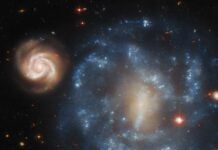 Хаббл робить приголомшливе зображення пари далеких галактик, Arp 4