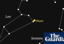 Луна ненадолго скроет самую яркую звезду в Льве на этой неделе