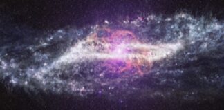 Empat tahun kemudian. Lihatlah Centaurus A.